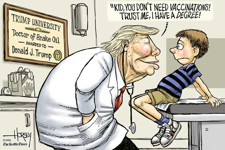 Political/editorial cartoon