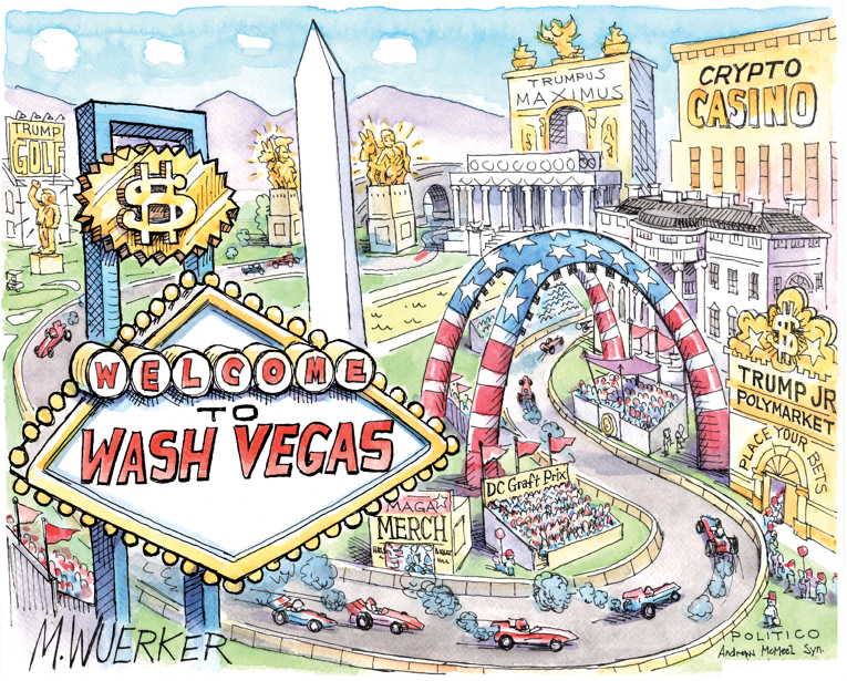 Political/editorial cartoon