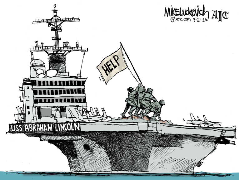 Political/editorial cartoon