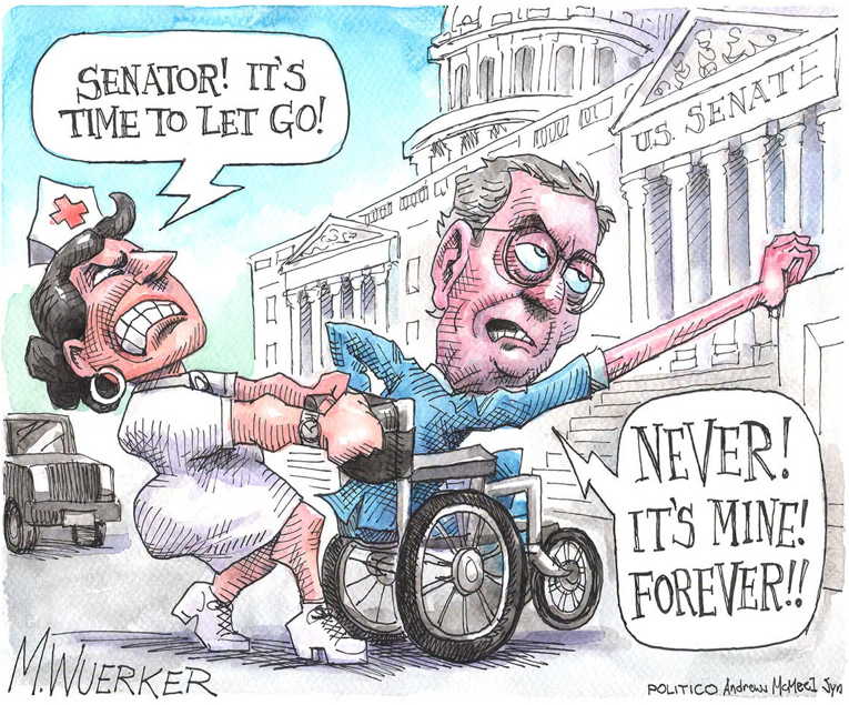 Political/editorial cartoon
