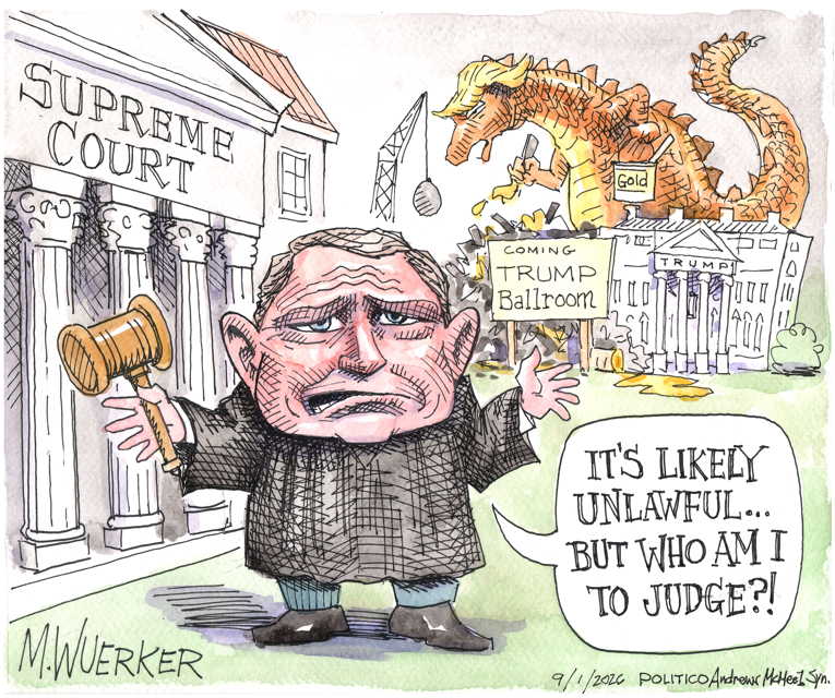 Political/editorial cartoon