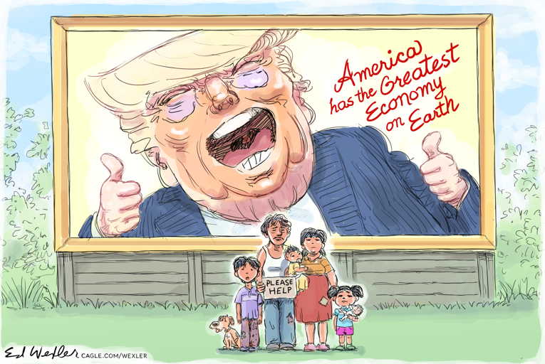 Political/editorial cartoon