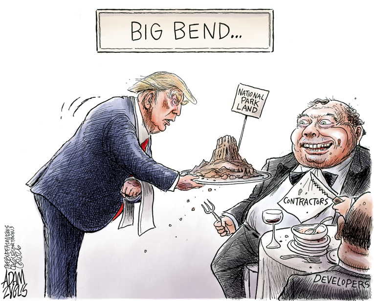 Political/editorial cartoon