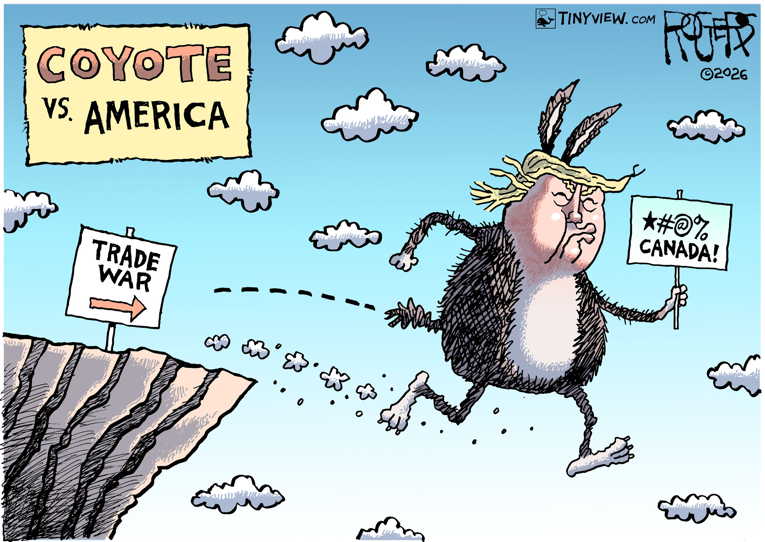 Political/editorial cartoon