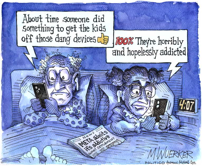 Political/editorial cartoon