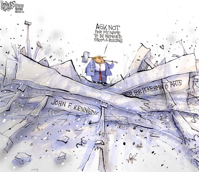 Political/editorial cartoon