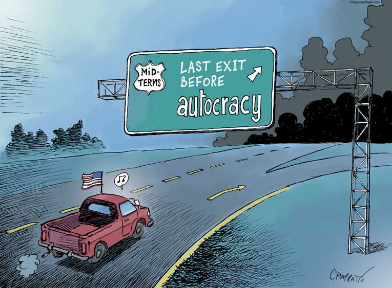 Political/editorial cartoon