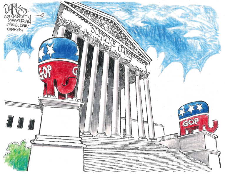 Political/editorial cartoon