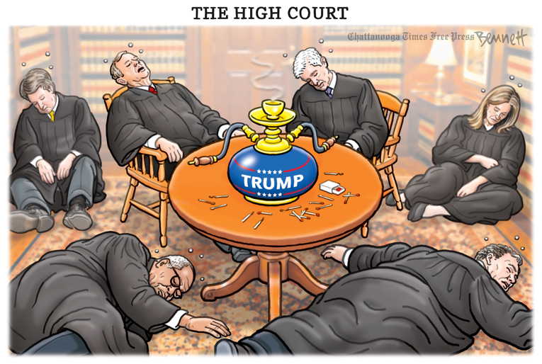 Political/editorial cartoon