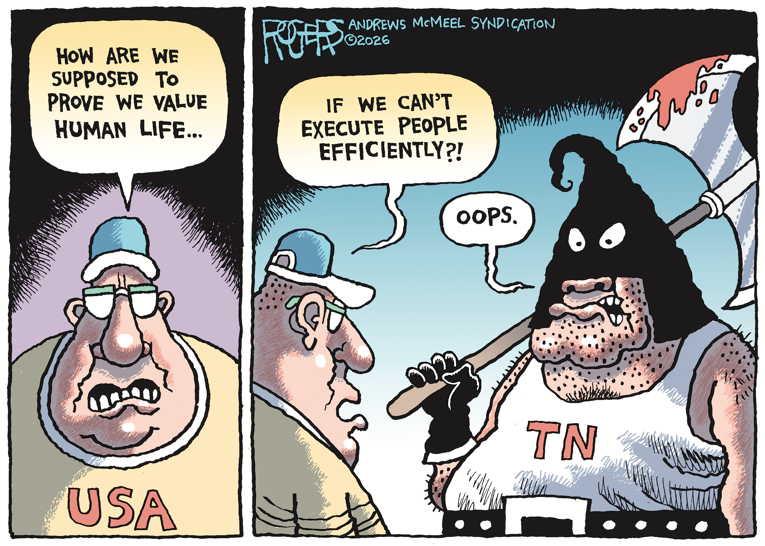 Political/editorial cartoon