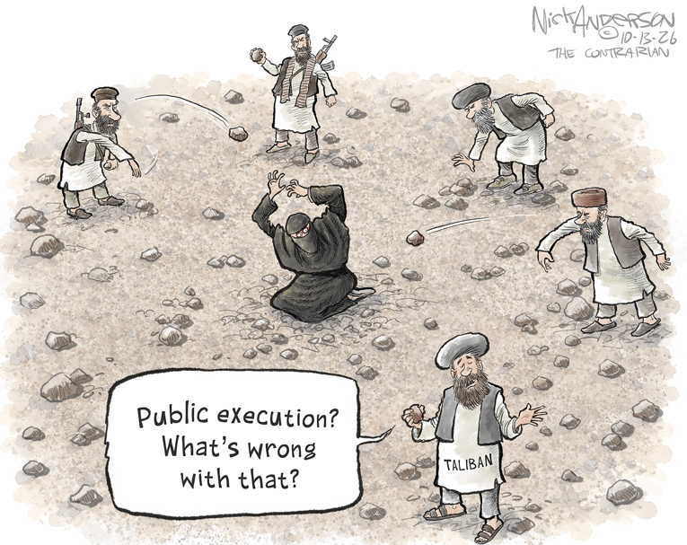 Political Cartoon on 'US Execution to Be Televised' by Nick Anderson ...