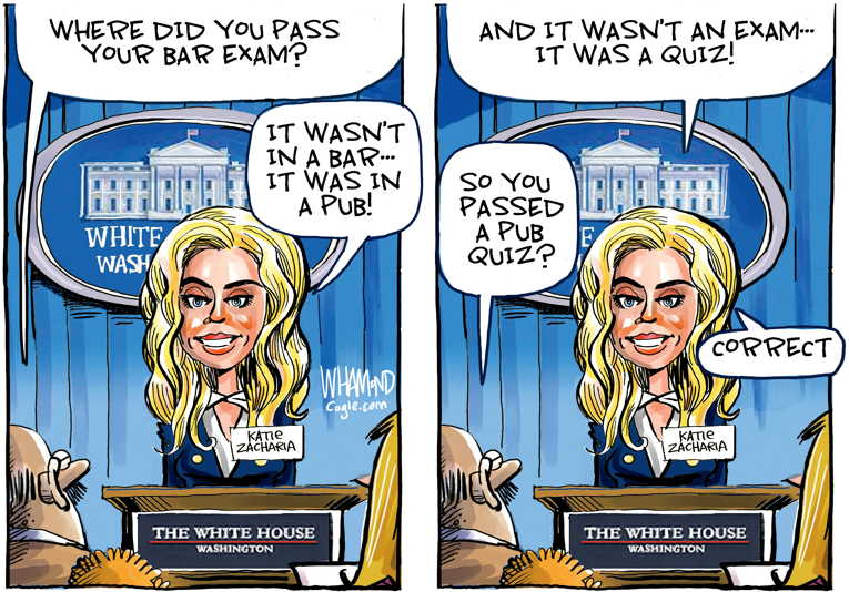 Political/editorial cartoon