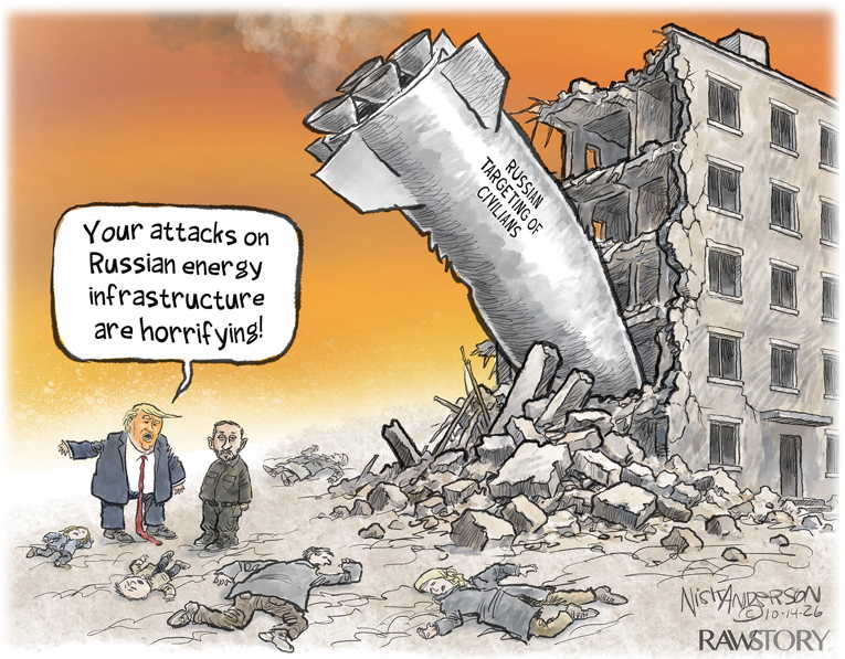 Political Cartoon on 'US Allies With Russia' by Nick Anderson, Houston ...