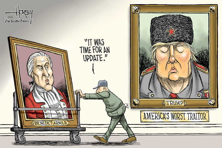 Political Cartoon on 'US Allies With Russia' by David Horsey at The ...
