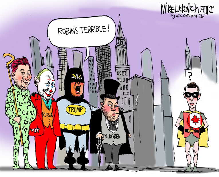 Political/editorial cartoon