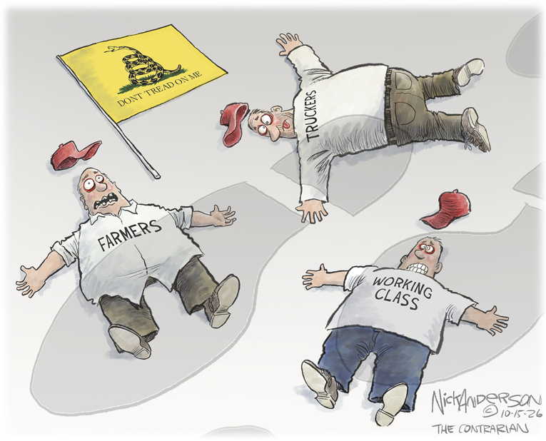 Political/editorial cartoon
