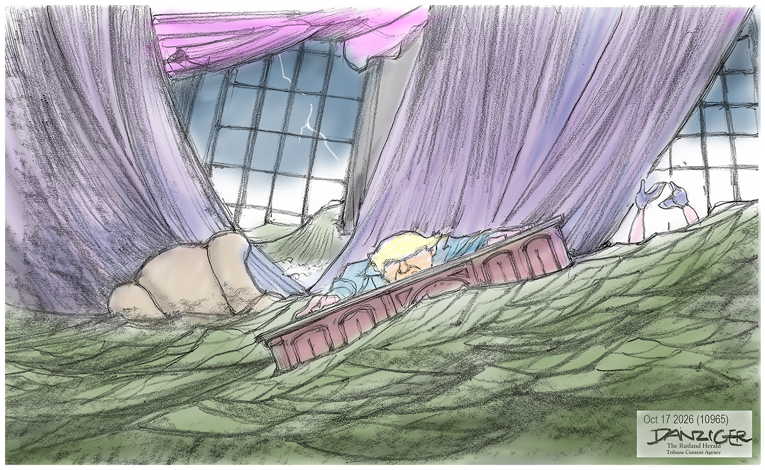 Political/editorial cartoon