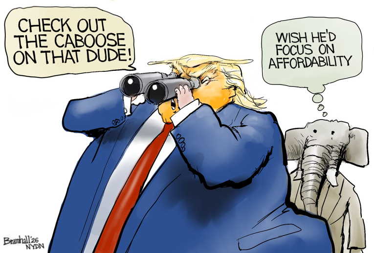 Political/editorial cartoon