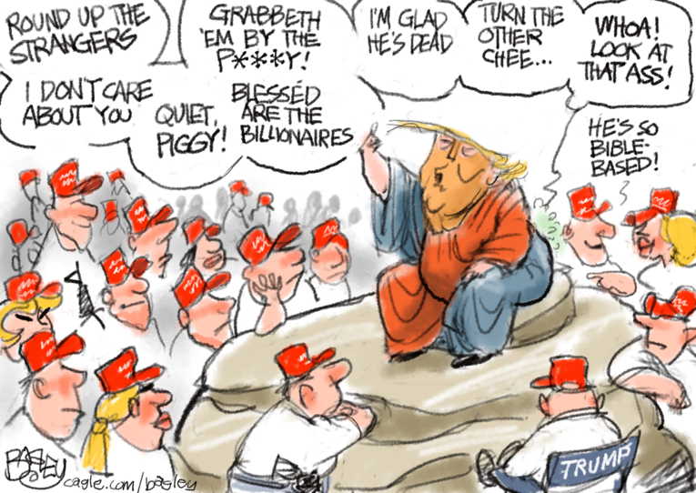 Political/editorial cartoon