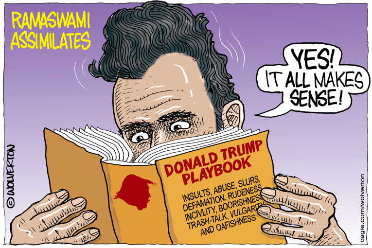 Political/editorial cartoon