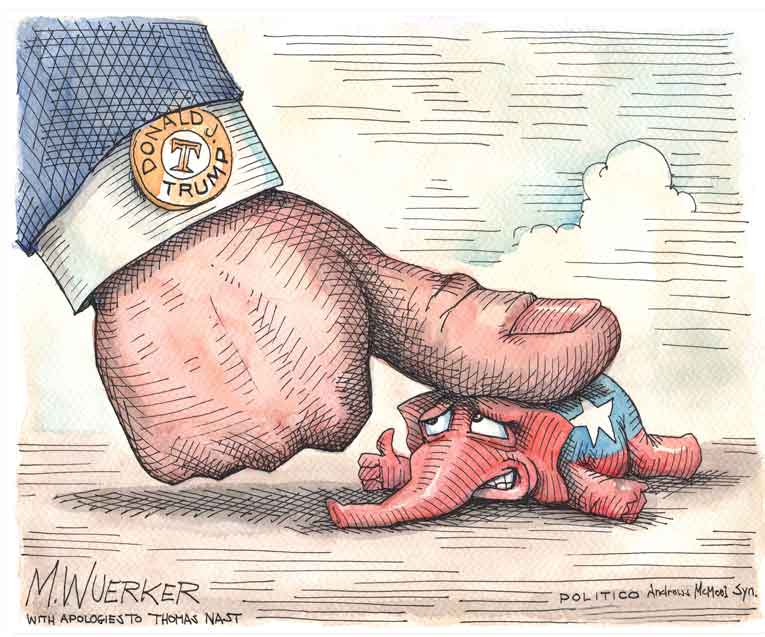 Political cartoon of the day