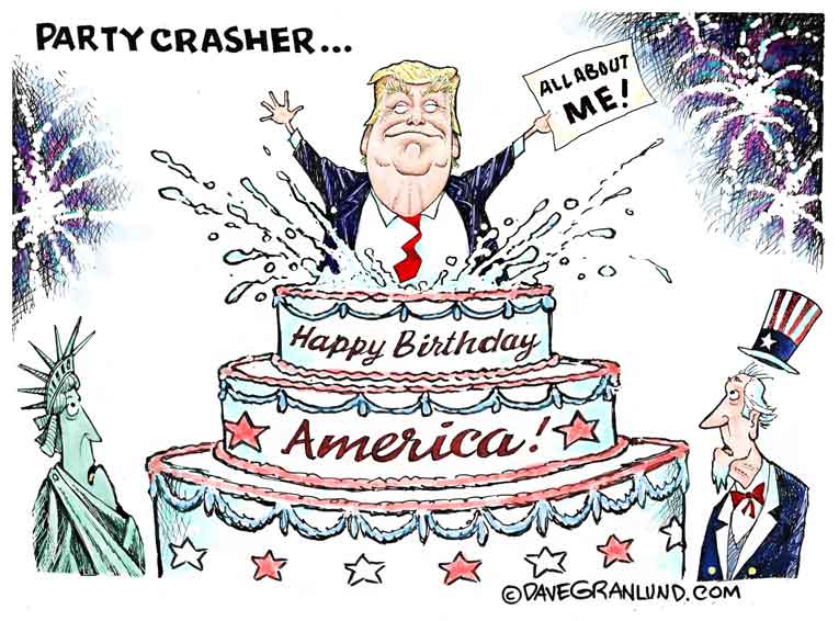 Political cartoon of the day