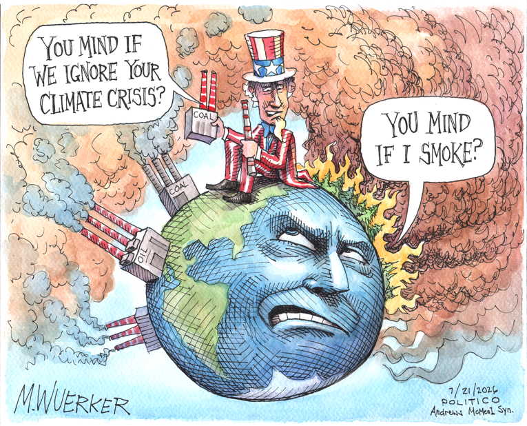 Political cartoon of the day