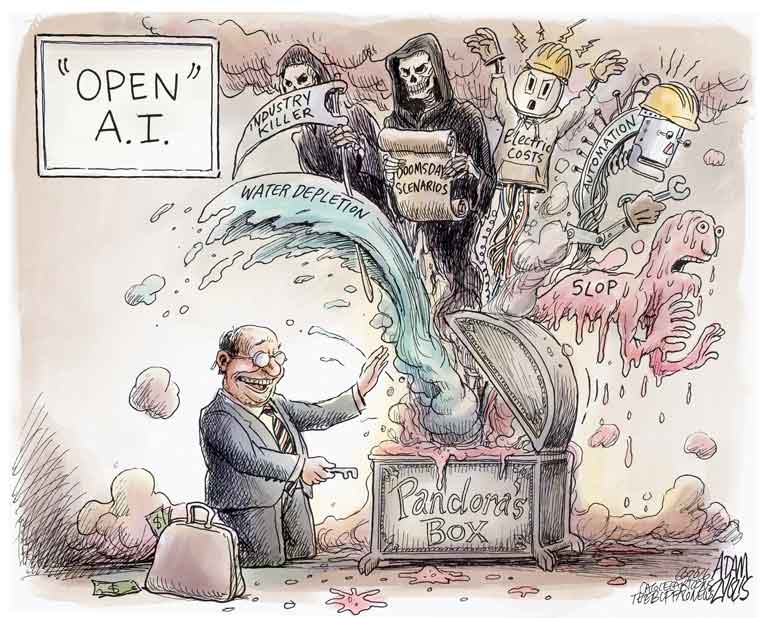Political cartoon of the day