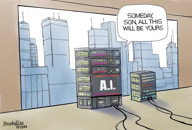 Political cartoon of the day